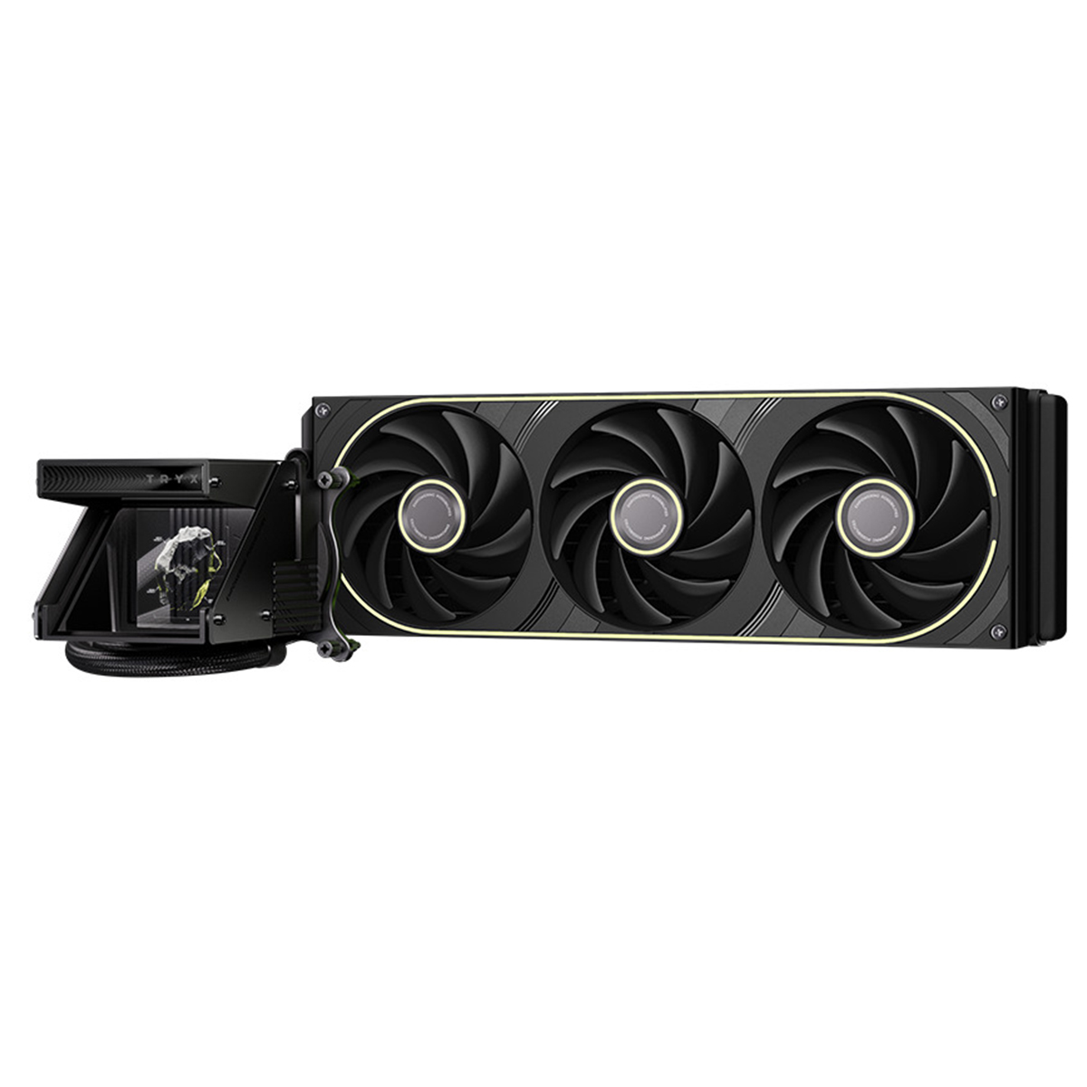 Ruido acústico del refrigerador líquido AiO TRYX HOLO ARGB