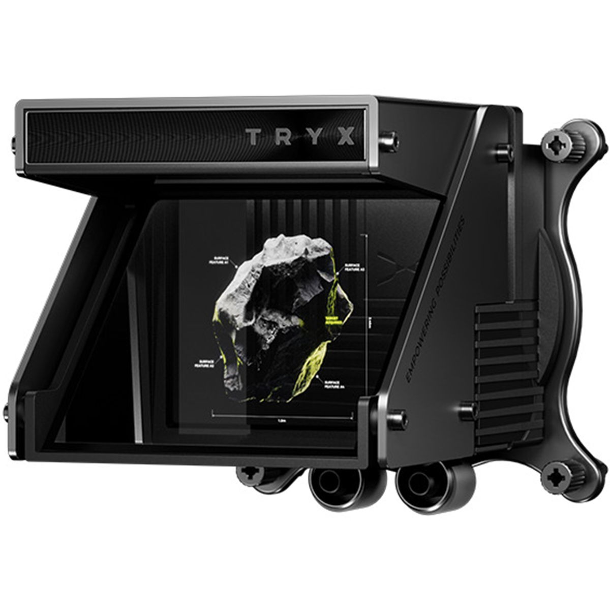 Pantalla HOLO inclinada del refrigerador líquido AiO TRYX HOLO ARGB