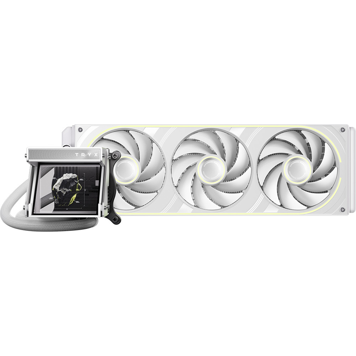 Refrigerador líquido AiO TRYX HOLO ARGB parte frontal