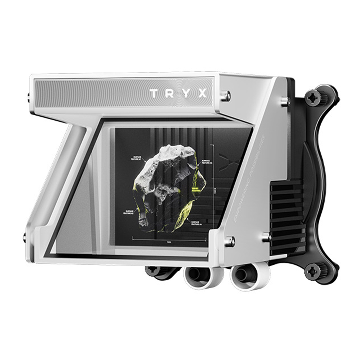 Pantalla HOLO inclinada del refrigerador líquido AiO TRYX HOLO ARGB