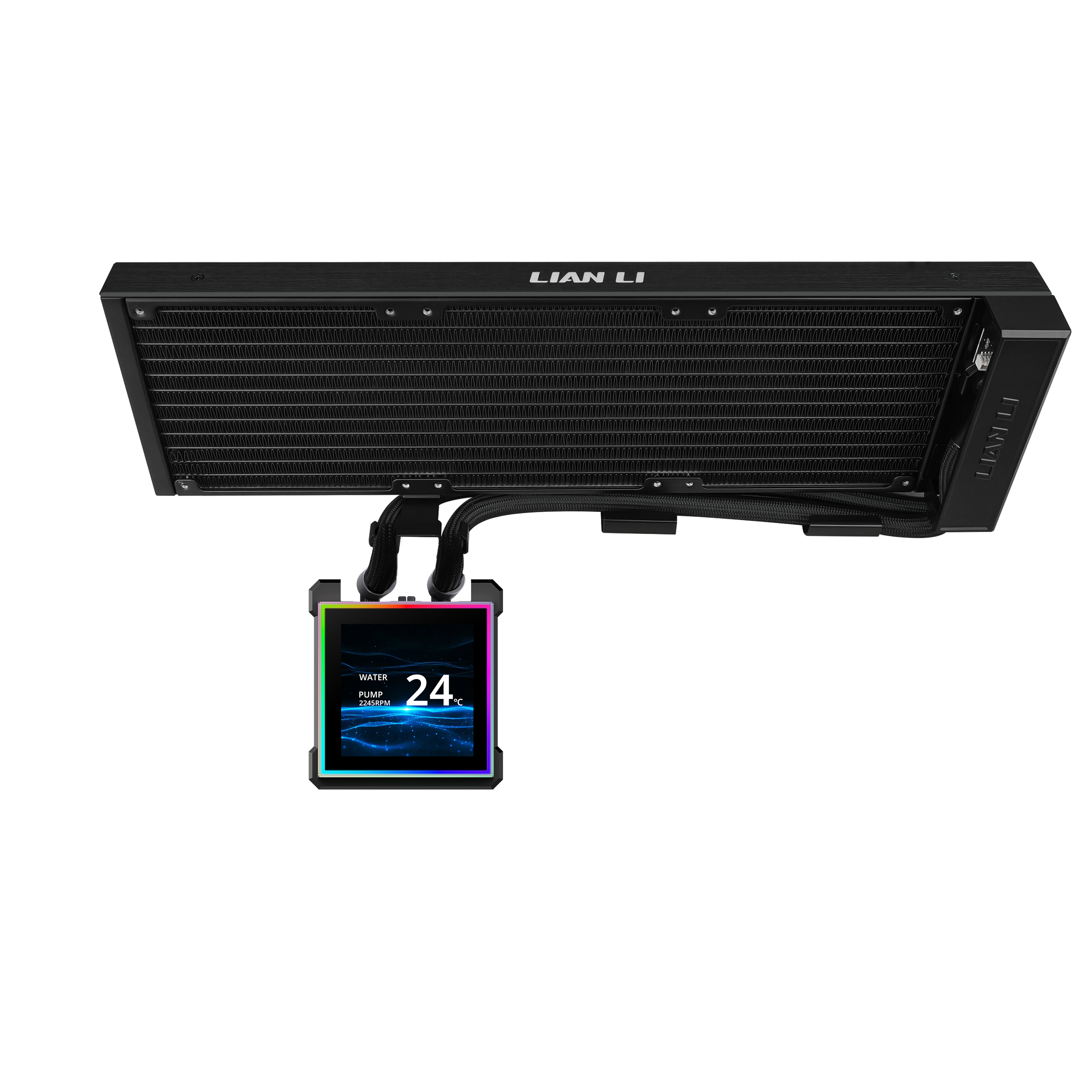 Vista frontal del HydroShift II LCD-S