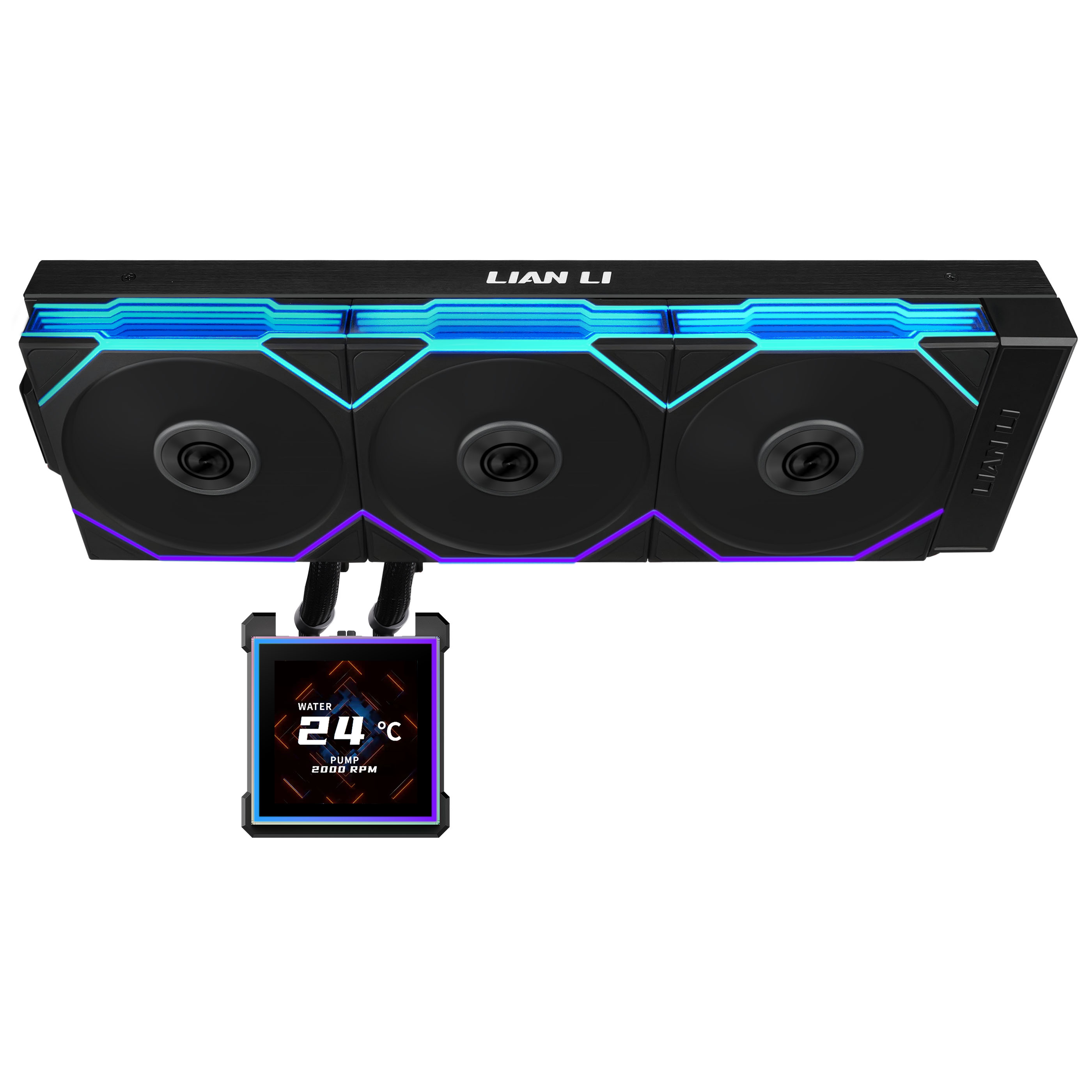 Vista frontal del HydroShift II LCD-S