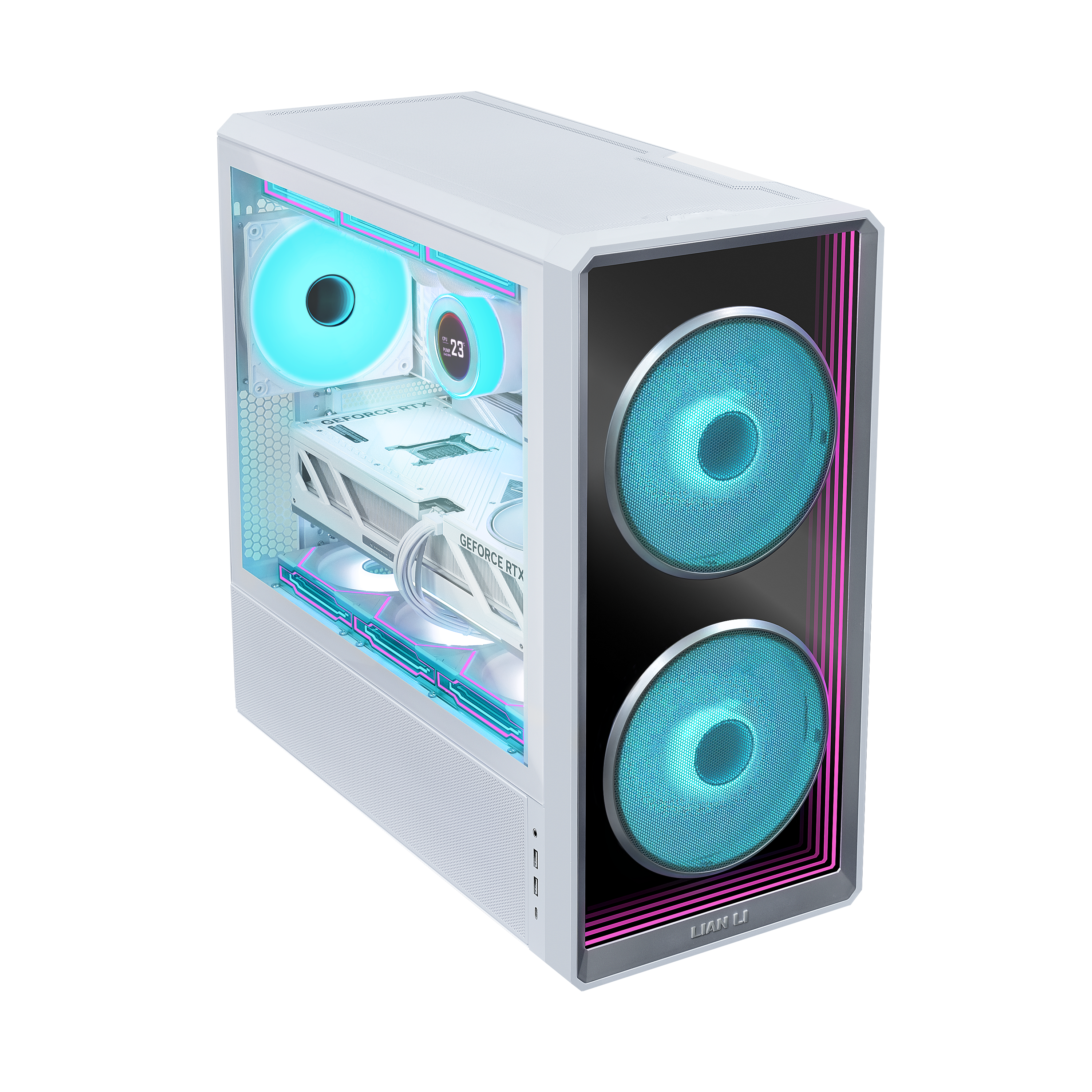 PC construido usando la LANCOOL 217 INF