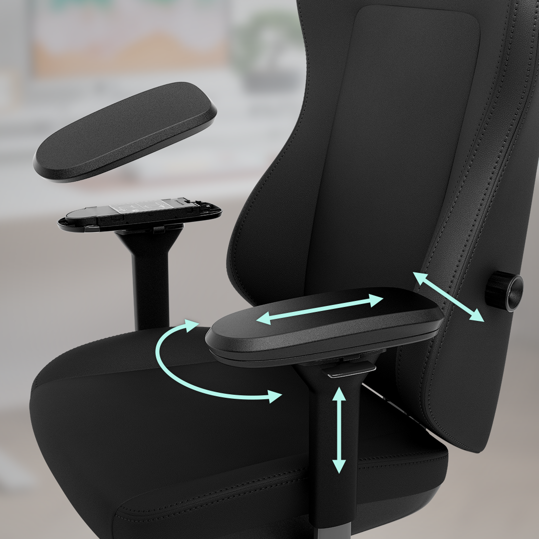 Silla Gaming noblechairs AURA - Black Edition