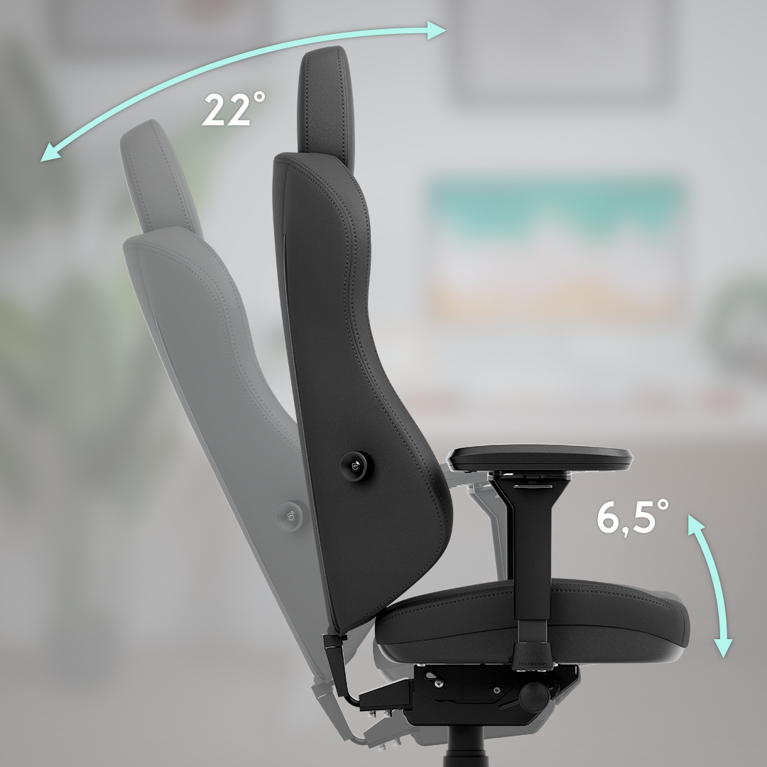 Silla Gaming noblechairs AURA - Black Edition