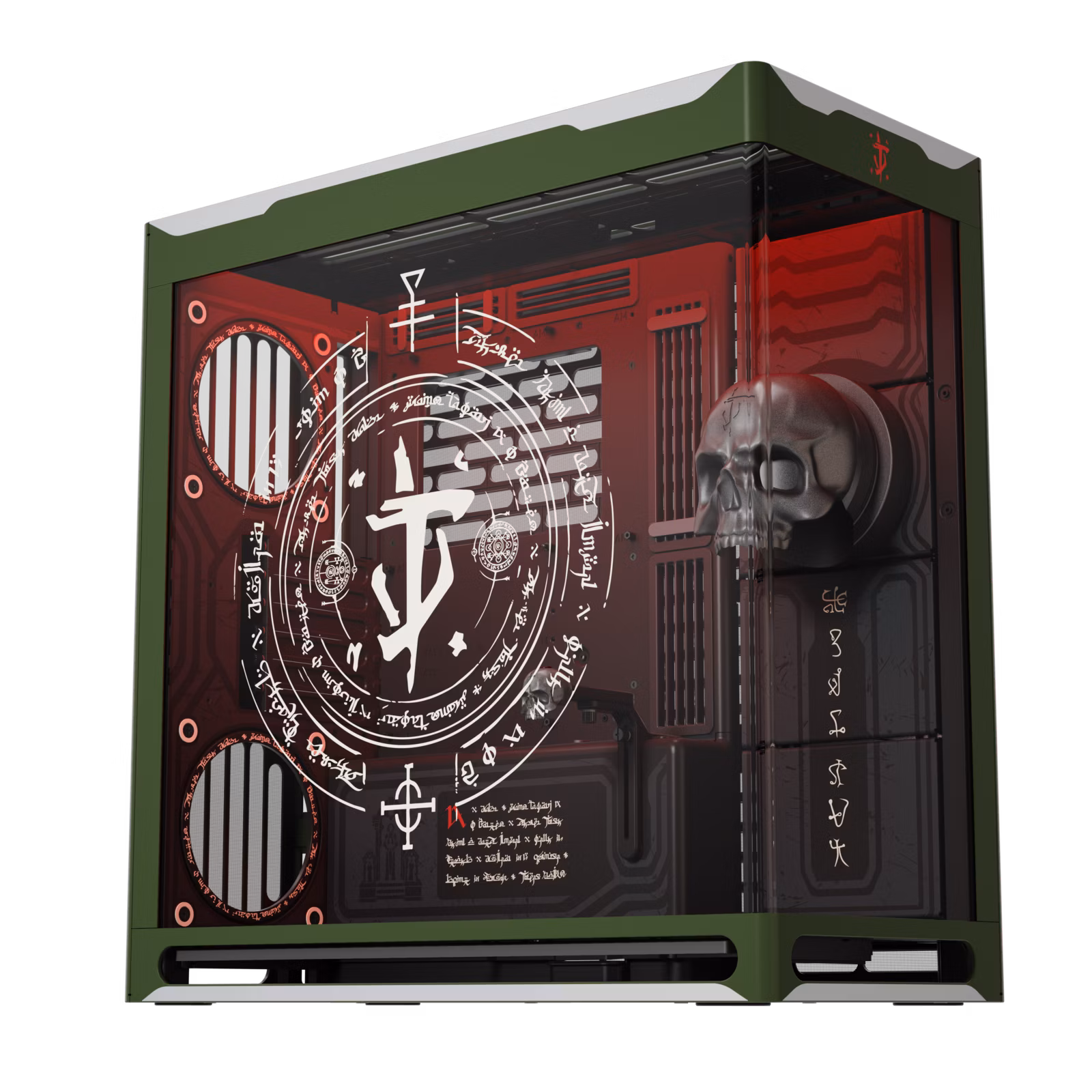 Caja PC HAVN HS 420 DOOM: The Dark Ages Edition