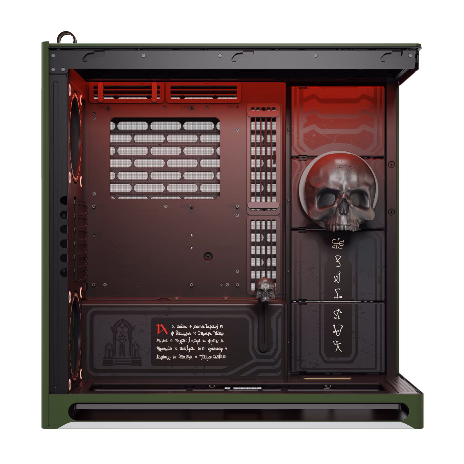 Caja PC HAVN HS 420 DOOM: The Dark Ages Edition