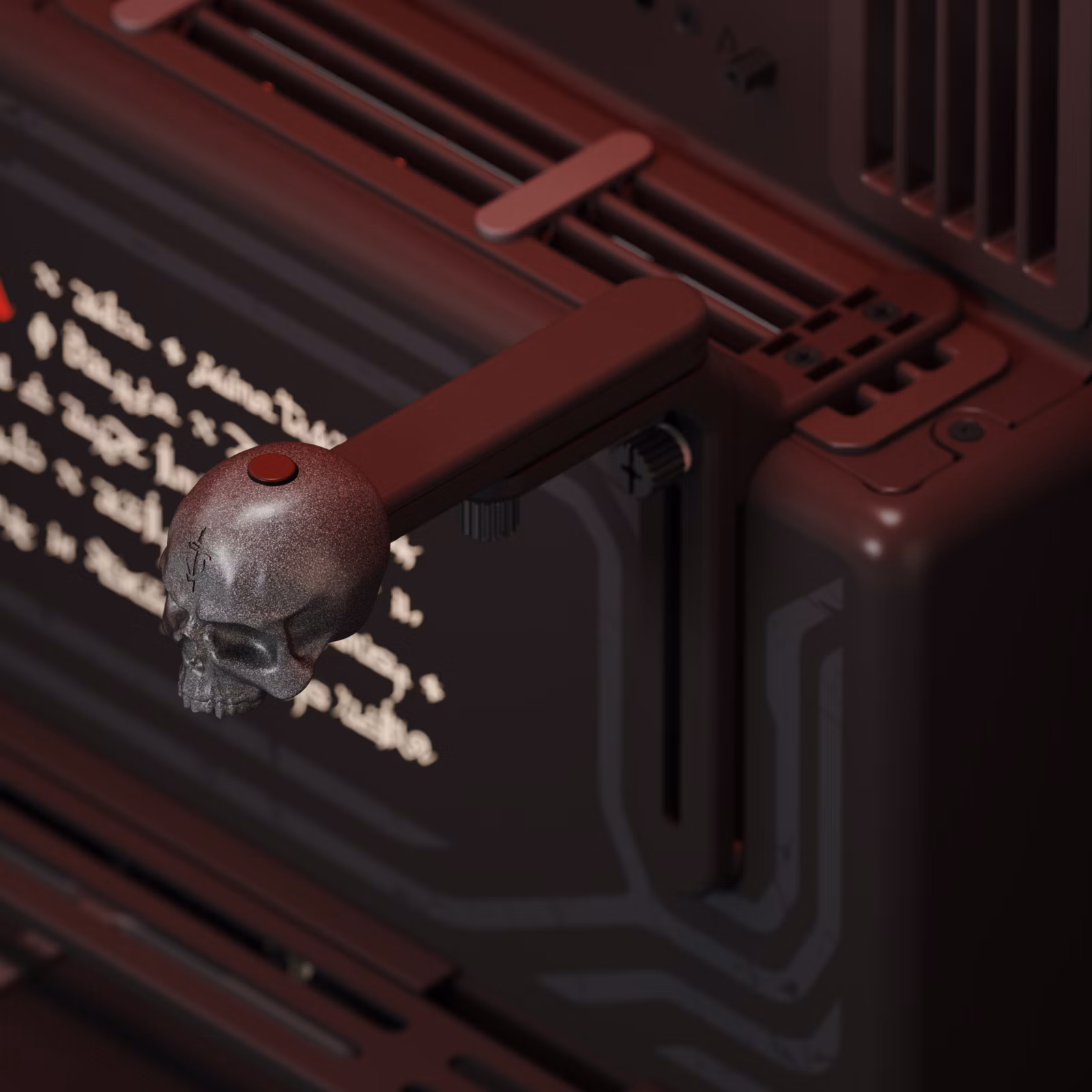 Caja PC HAVN HS 420 DOOM: The Dark Ages Edition