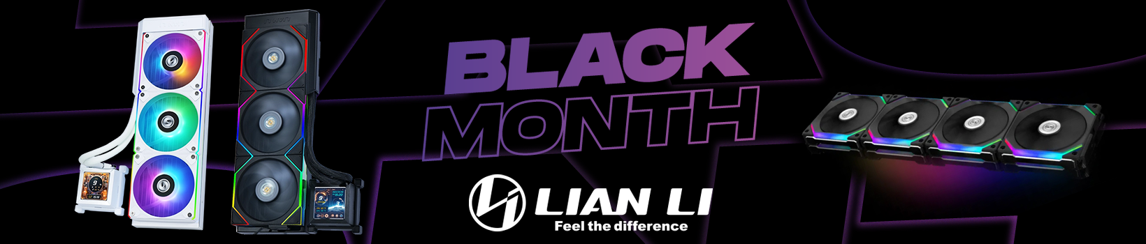 Black Month - Lian Li Arrefecimento