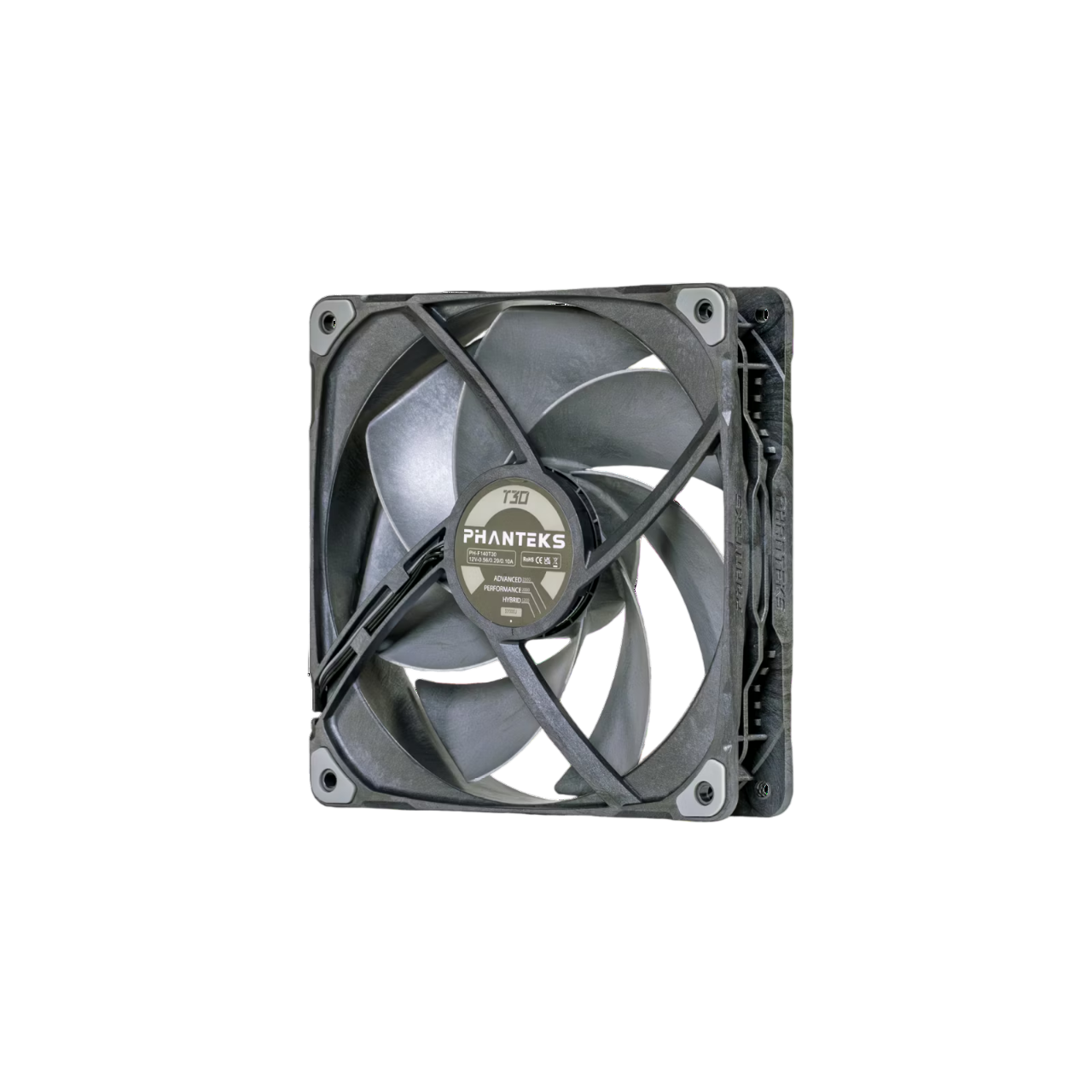 Ventilador Phanteks T30-140 PWM 140mm de Alto Rendimiento