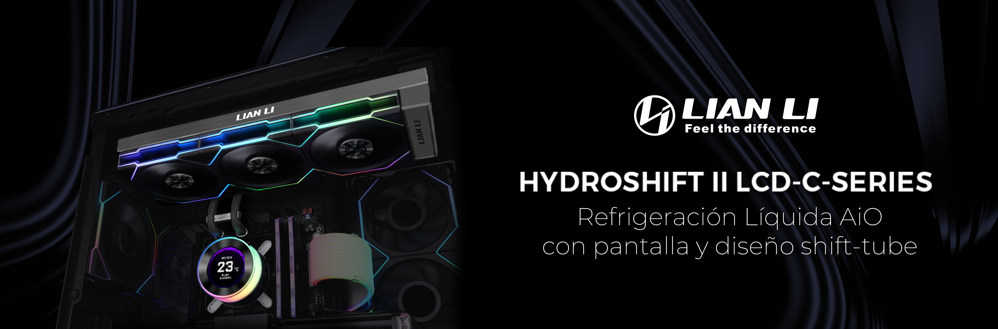 Conoce los nuevos refrigeradores de agua para CPU AIO Lian Li HydroShift II