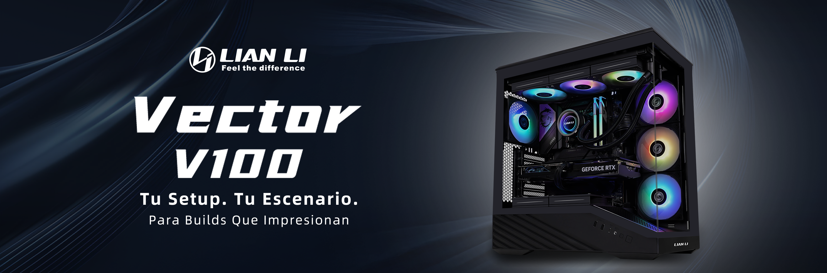 Conoce las nuevas cajas Lian Li Vector V100