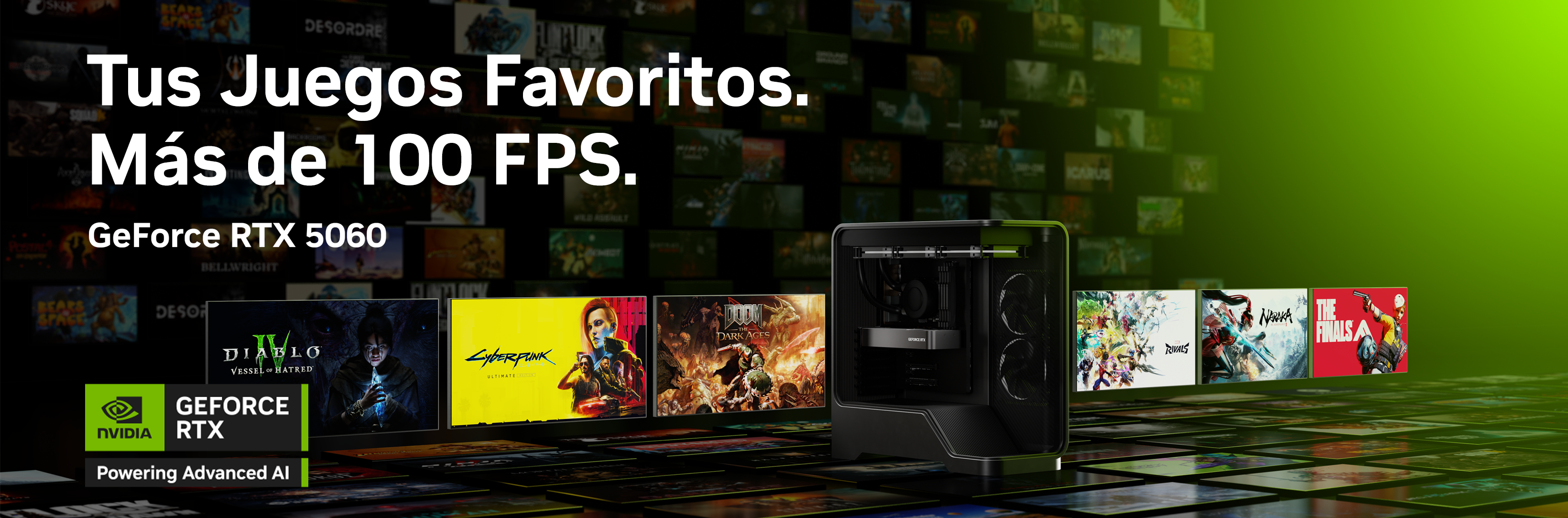 Conoce las nuevas tarjetas gráficas NVIDIA RTX 5060
