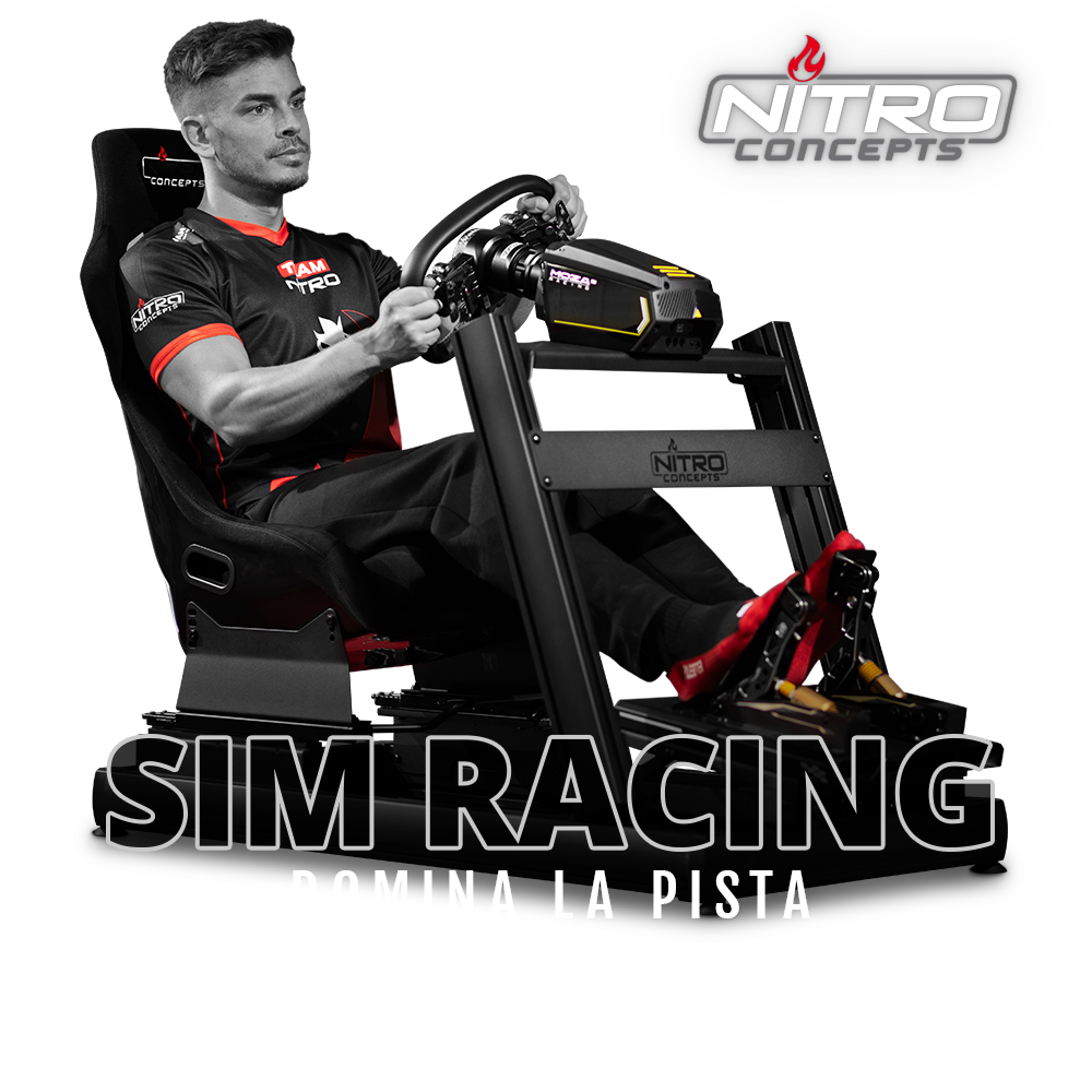 Descubra la nueva gama de productos Sim Racing de Nitro Concepts