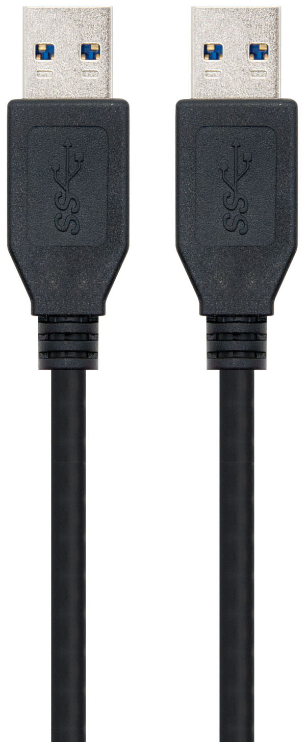 Picture of Picture of Cable USB 3.0 Nanocable USB-A M/M 1 M Negro