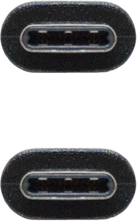 Nanocable - Cable USB 2.0 3A Nanocable USB-C M/M 1.5 M Negro