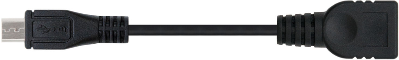 Nanocable - Cable USB 2.0 OTG Nanocable Micro B/M-A/F 15 CM Negro