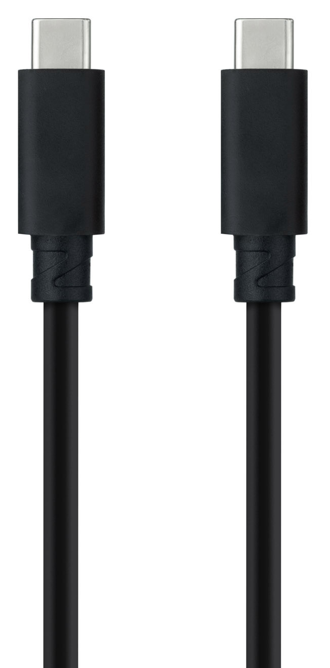 Picture of Picture of Cable USB-C 3.1 Gen2 Nanocable 10Gbps 5A 4K/60Hz 1.5 M Negro