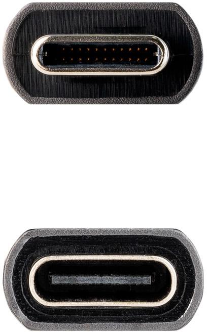 Nanocable - Cable USB 3.2 Gen2x2 Nanocable 4K/60Hz USB-C M/H 1,5 M