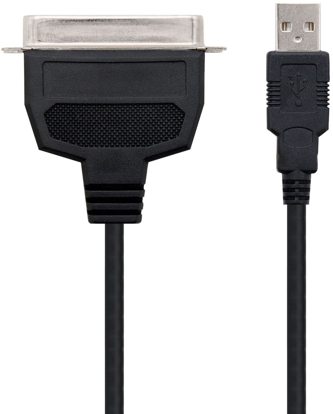 Picture of Picture of Cable Conversor NanoCable USB Impressora paralela A/M - CN36(IEEE1284)/M 1.5 M Negro