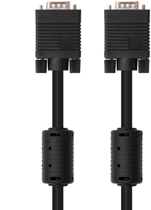 Picture of Picture of Cable SVGA Com Ferrite NanoCable VGA M/M 1.8 M