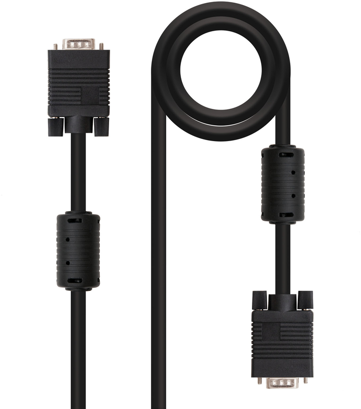 Picture of Picture of Cable SVGA Com Ferrite NanoCable VGA M/M 10 M