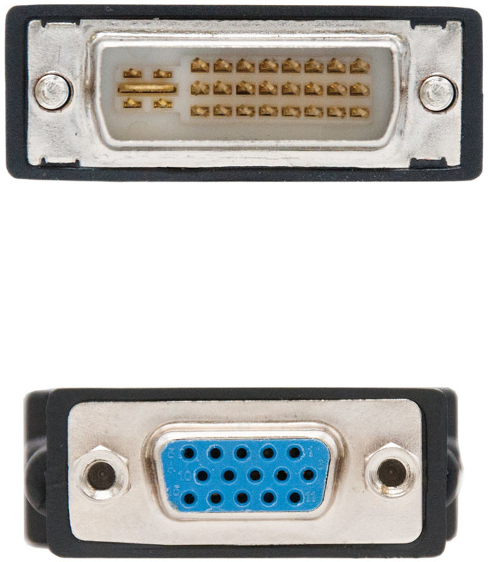 Picture of Picture of Adaptador NanoCable DVI 24/5/M para VGA/F Negro