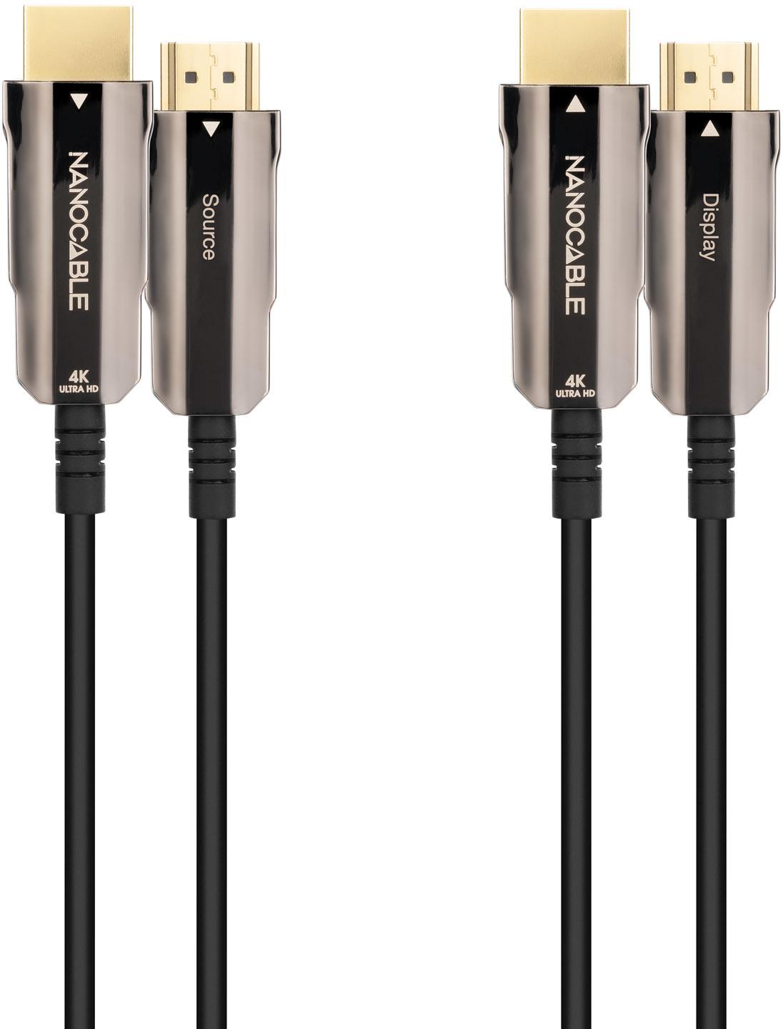Picture of Picture of Cable Nanocable HDMI V2.0 AOC 18Gbps 10M Negro