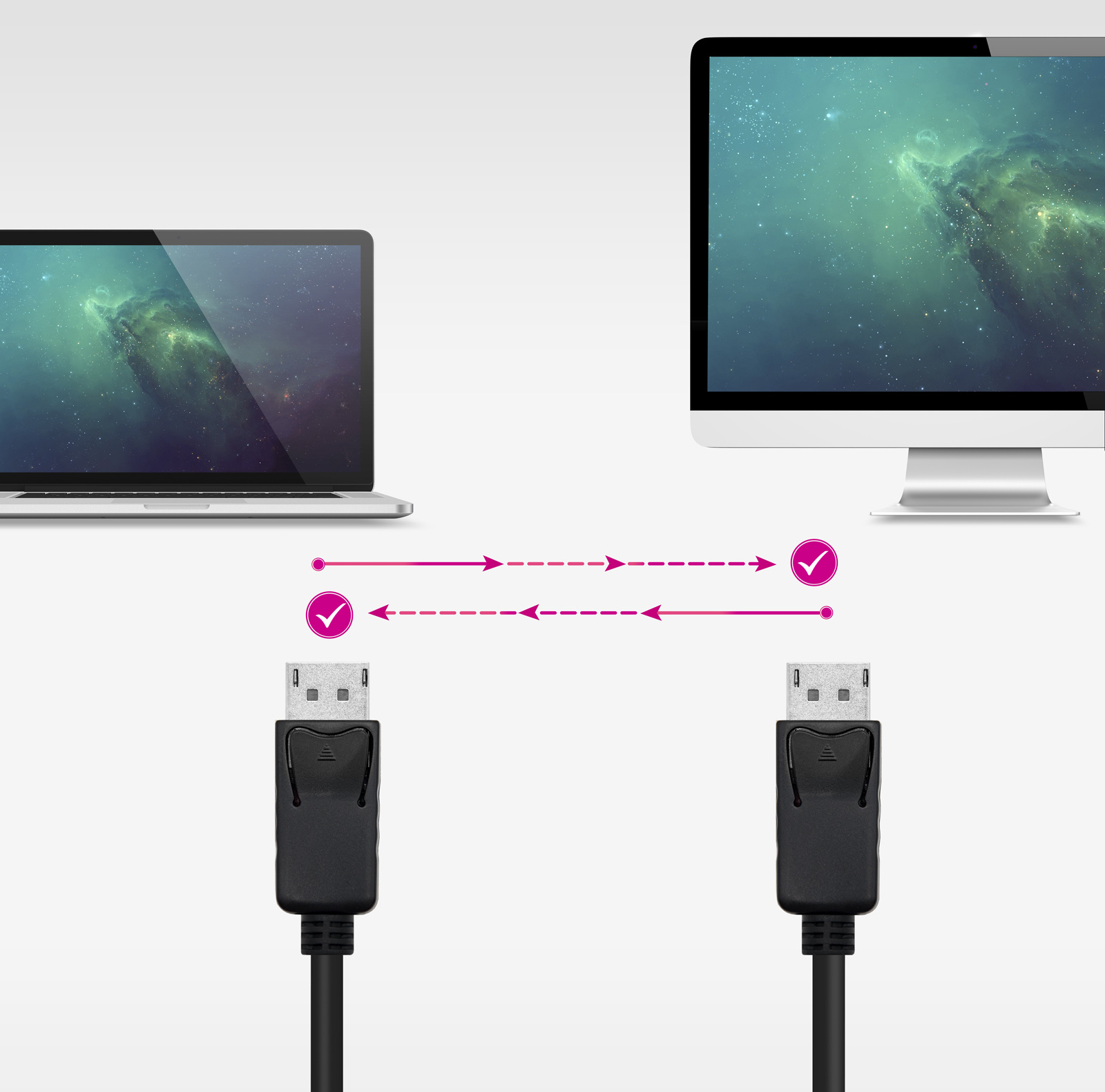 Nanocable - Cable DisplayPort 1.2 CCS Nanocable DP M/M 1 M Negro