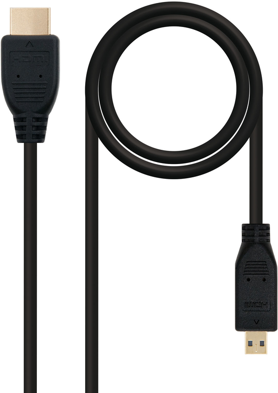 Picture of Picture of Cable Micro HDMI V1.4 HEC NanoCable A/M-D/M 1.8 M