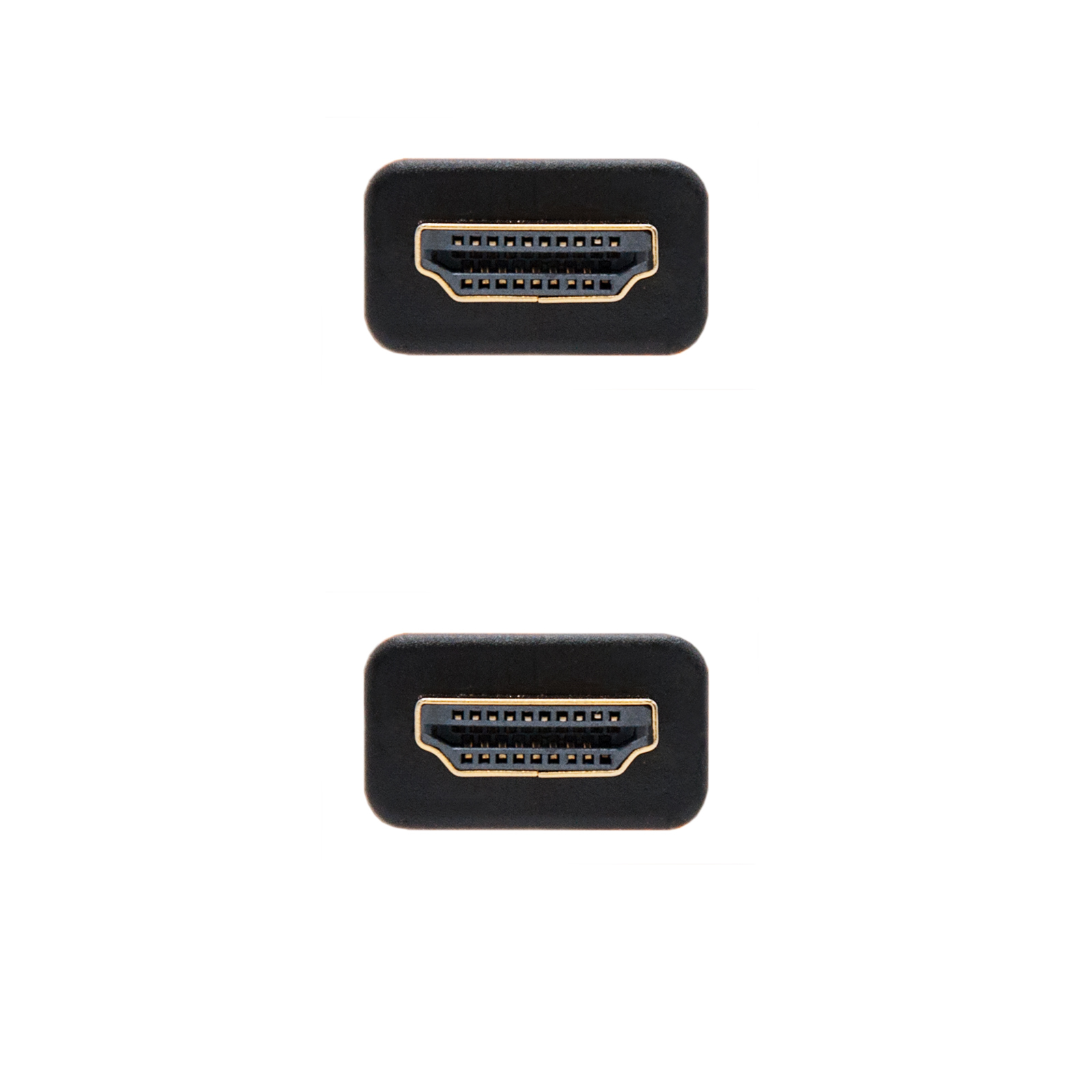 Nanocable - Cable HDMI V2.0 4K@60Hz 18Gbps NanoCable USB-A M/M 2 M Premium Negro