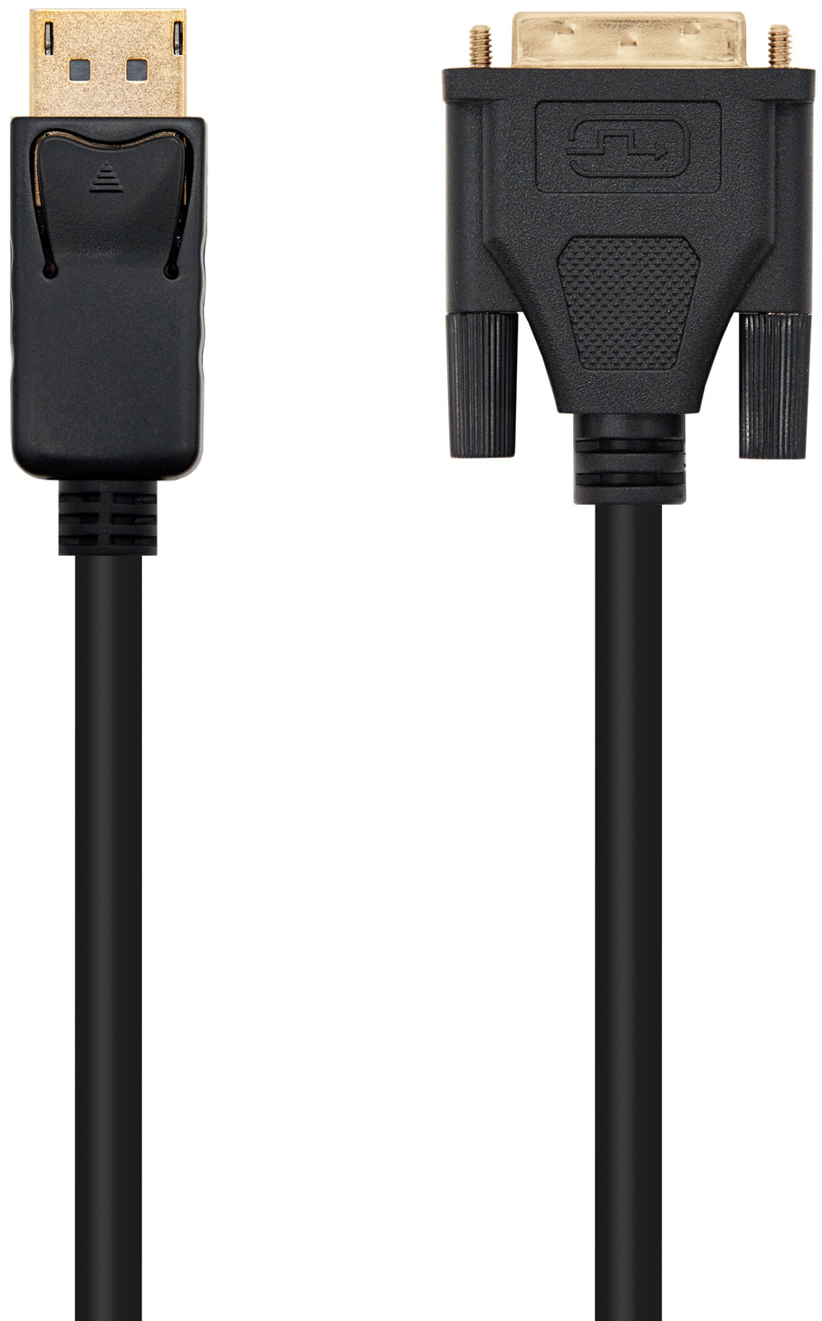 Picture of Picture of Cable Conversor NanoCable DisplayPort/M para DVI/M 1 M Negro