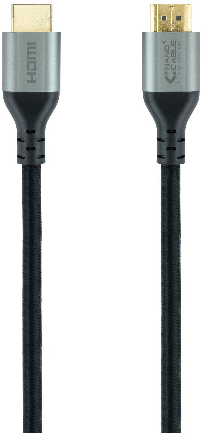 Picture of Picture of Cable HDMI V2.1 Ultra High Speed NanoCable USB-A M/M 1 M Negro Certificado ULTRA