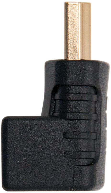 Picture of Picture of Adaptador Angular NanoCable HDMI M/F Negro