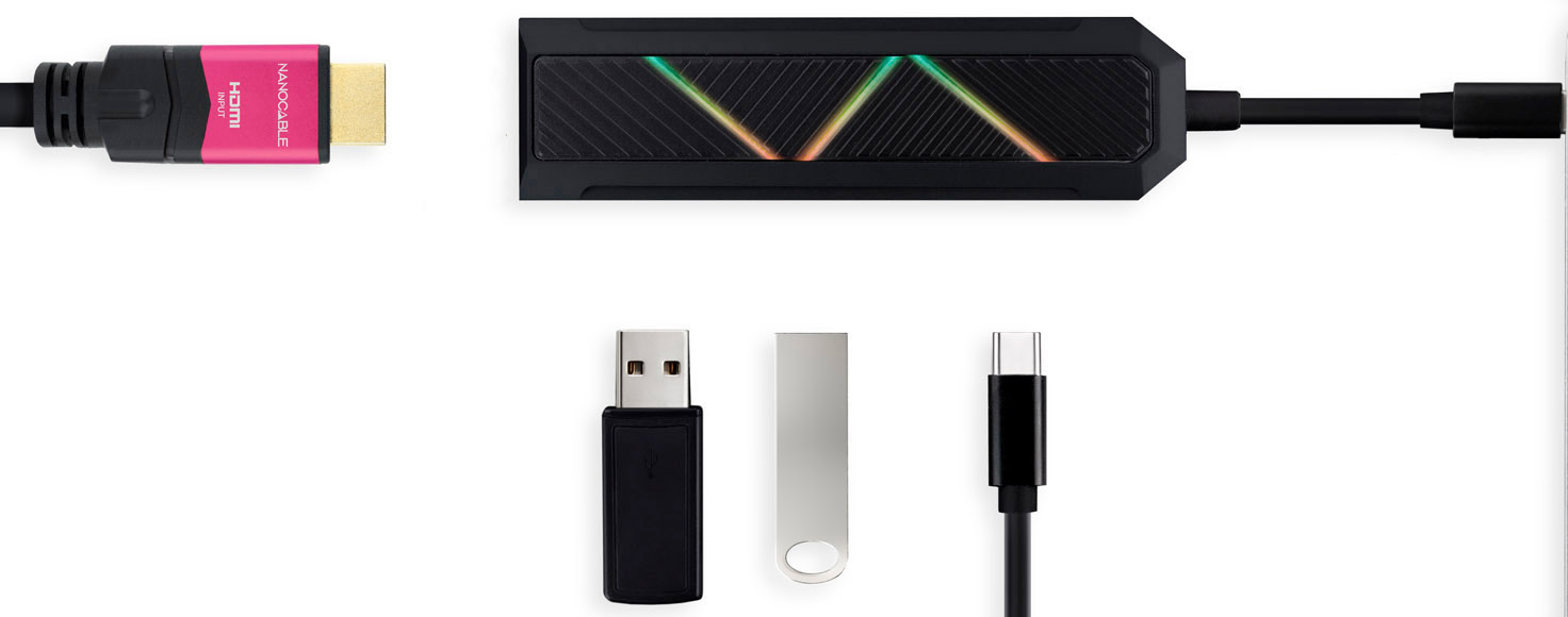 Nanocable - Hub USB-C NanoCable 2x USB-A / USB-C PD 3.0 (100W) / HDMI
