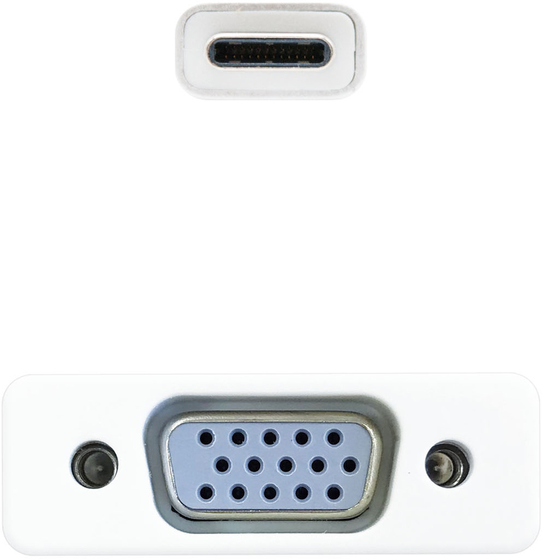Picture of Picture of Adaptador NanoCable USB-C M para VGA F 10 CM Aluminio