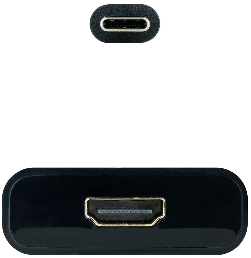 Picture of Picture of Adaptador NanoCable USB-C M para HDMI F 15 CM Negro
