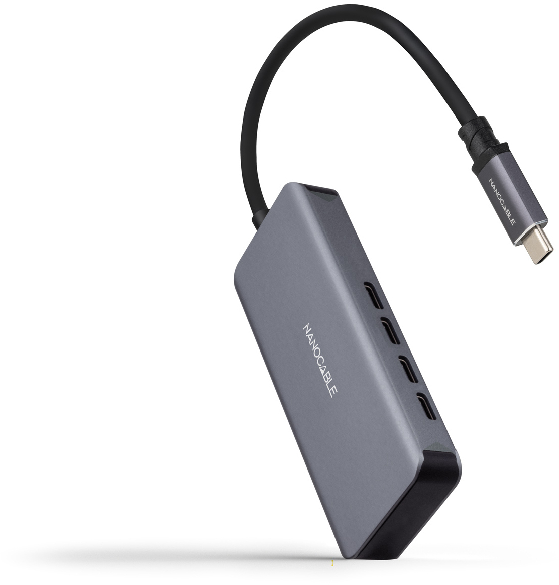 Picture of Picture of Hub Nanocable USB-C > 4xUSB-C 10 CM Gris