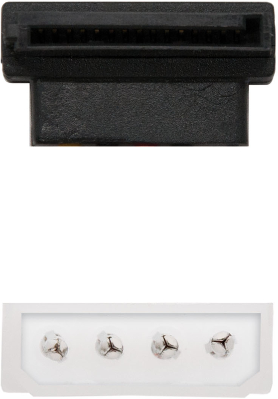 Nanocable - Cable de Alimentación SATA Angular NanoCable - 5.25" (Molex 4 Pinos) M - SATA F 16CM OEM