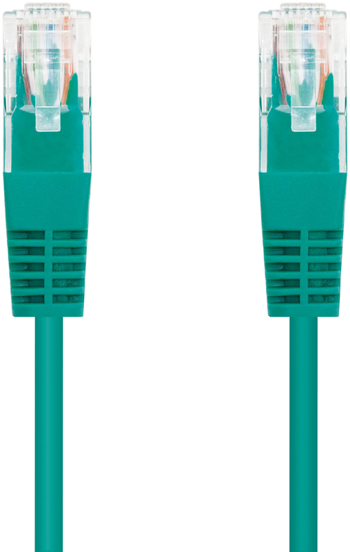 Picture of Picture of Cable de Red NanoCable RJ45 UTP CAT.5E AWG24 0.5 M Verde
