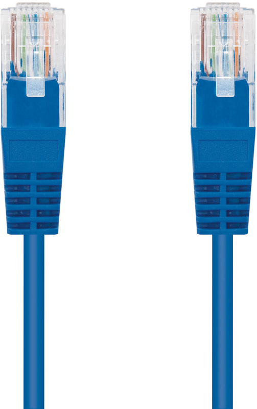Picture of Picture of Cable de Red NanoCable RJ45 UTP CAT.5E AWG24 1 M Azul