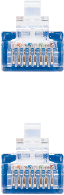 Nanocable - Cable de Red NanoCable RJ45 UTP CAT.5E AWG24 2 M Azul