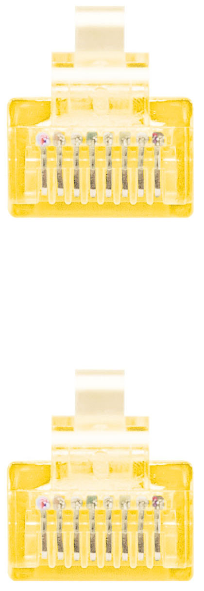 Nanocable - Cable de Red NanoCable RJ45 UTP CAT.5E AWG24 3 M Amarillo