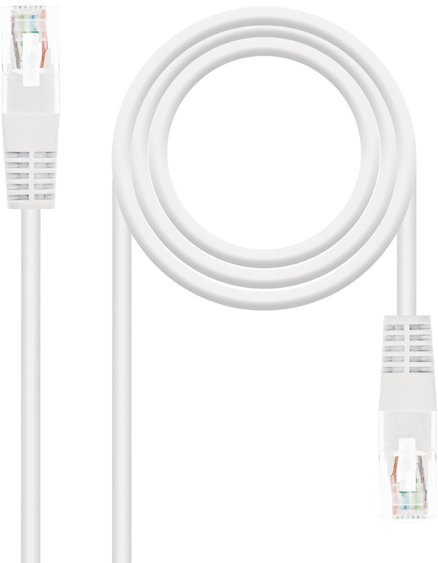 Picture of Picture of Cable de Red NanoCable RJ45 UTP CAT.5E AWG24 5 M Blanco