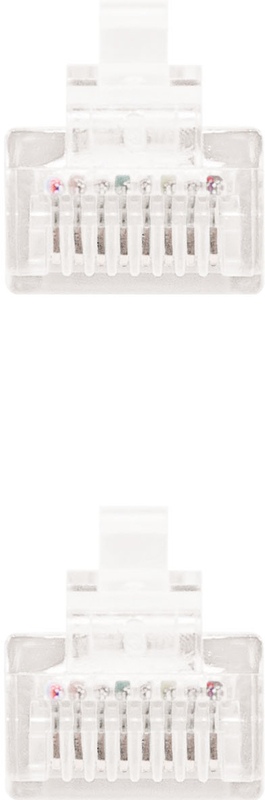 Nanocable - Cable de Red NanoCable RJ45 CAT.6 UTP AWG24 0.5 M Blanco