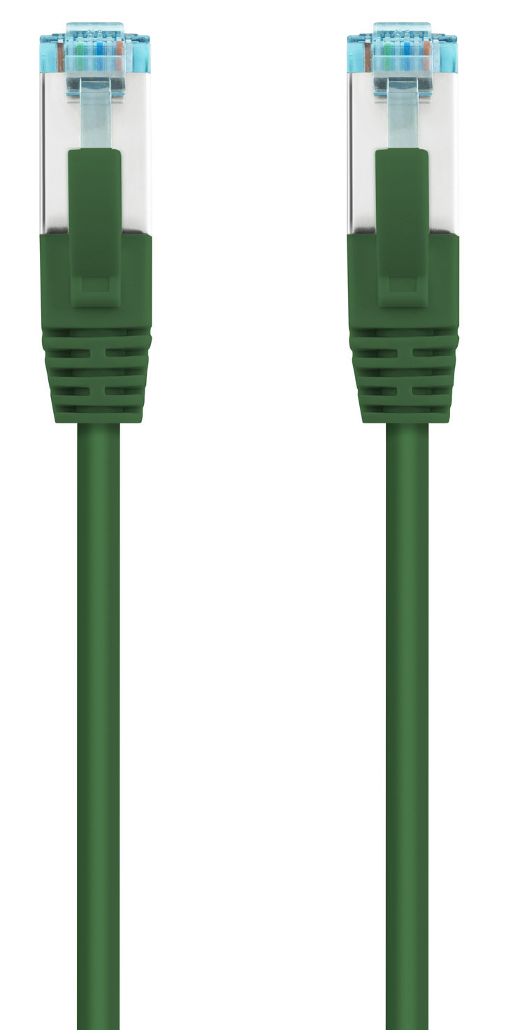 Picture of Picture of Cable de Red NanoCable RJ45 LSZH CAT.7 600MHZ SFTP AWG26 25 CM Verde
