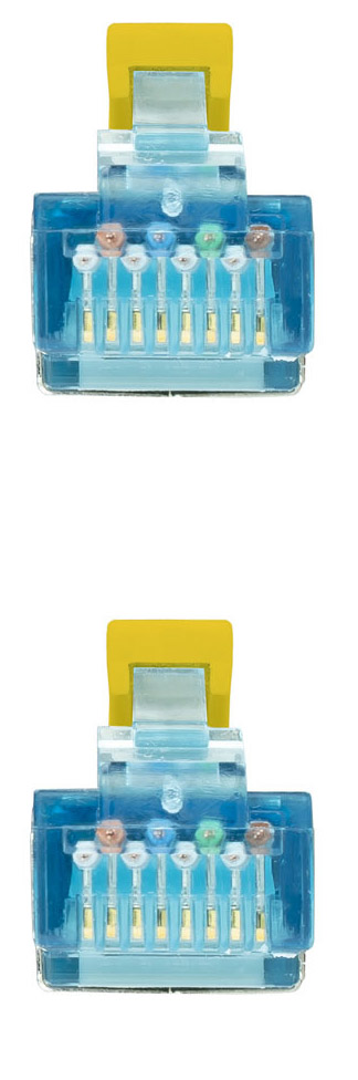 Nanocable - Cable de Red NanoCable RJ45 LSZH CAT.7 600MHZ SFTP AWG26 30 CM Amarillo