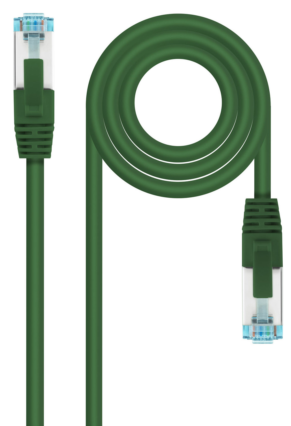 Picture of Picture of Cable de Red NanoCable RJ45 LSZH CAT.7 600MHZ SFTP AWG26 1 M Verde
