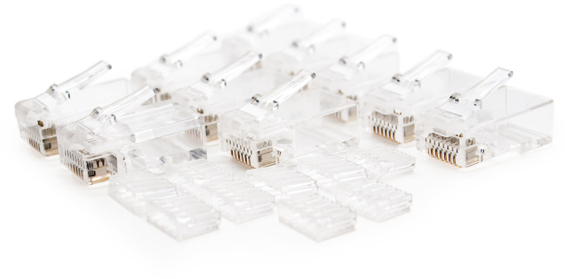 Nanocable - Ficha de Red NanoCable RJ45 8 FIOS CAT.6 (Pack 10)