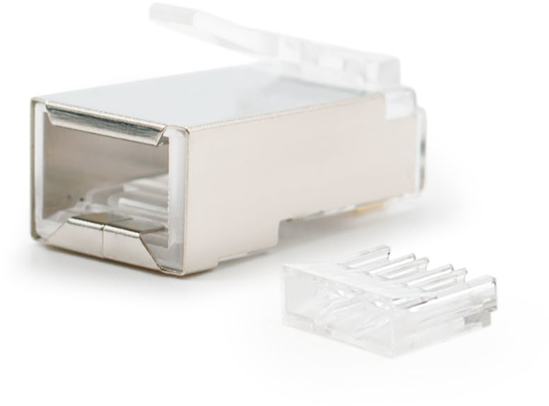 Picture of Picture of Ficha de Red NanoCable RJ45 8 FIOS FTP CAT.6 (Pack 10)